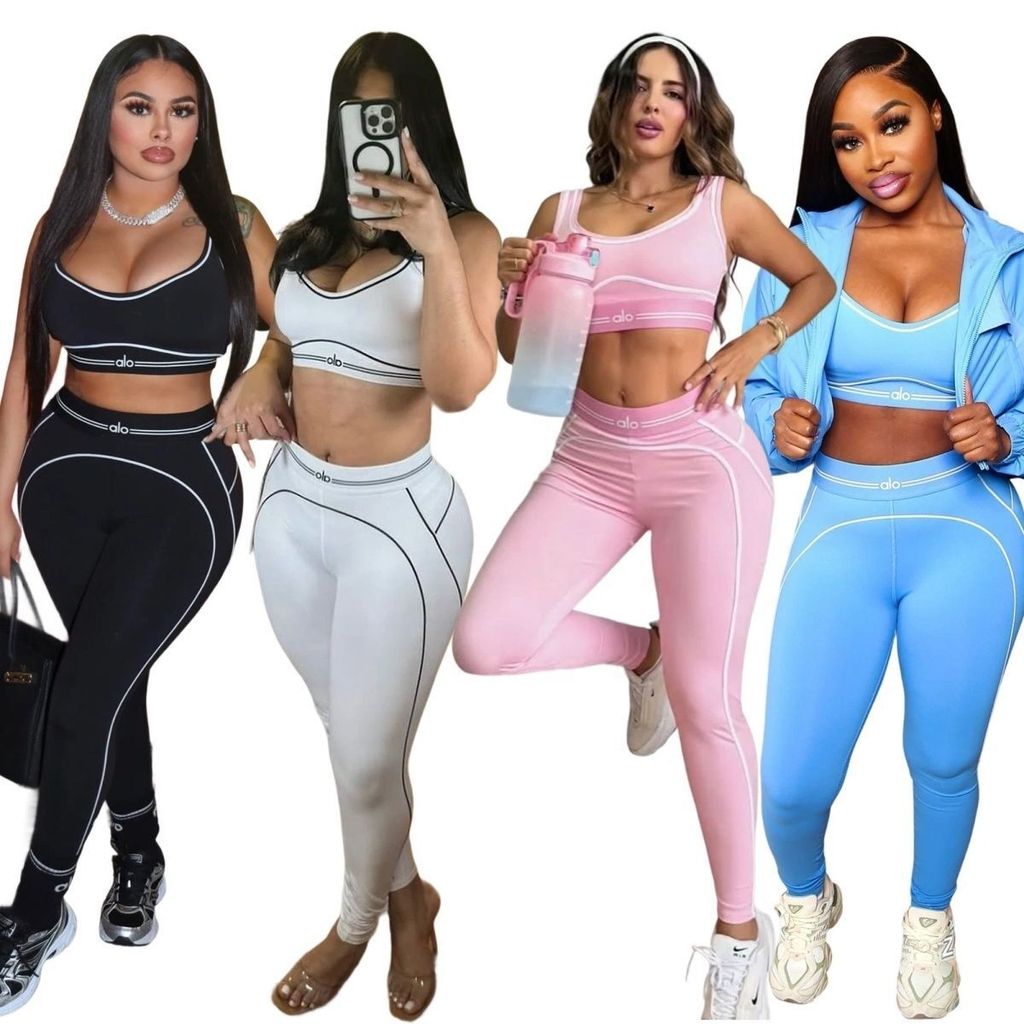 Alo Fitness Yoga Set Training ชุดว่ายน้ํา