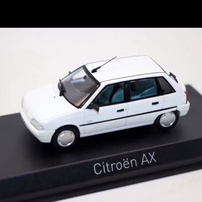 ฝรั่งเศส Nowell 1/43 Citroen AX Spot 1995 Citroen AX โมเดลรถตกแต่ง Out of Print Car Model