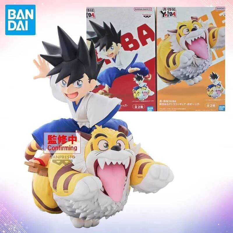 In stock BANDAI Original Model Decoration Shin Samurai-den Yaiba Kurogane Anime Cartoon Gifts Toys