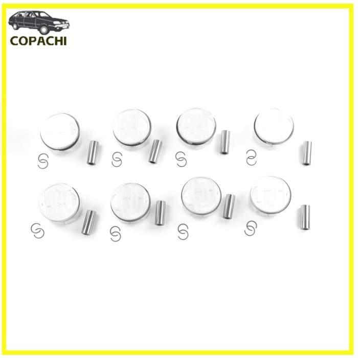 8pcs Engine Pistons&Rings Set 079107065AK 079107066AK For Audi A6 4.2L V8 Car Accessories Parts Rep