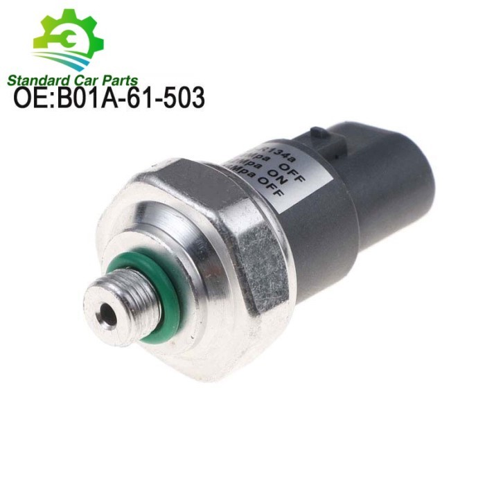 B01A-61-503 4 Pins A/C Air Condition Pressure Sensor for MAZDA 2 3 5 6 CX-7 TOYOTA COROLLA MATRIX P