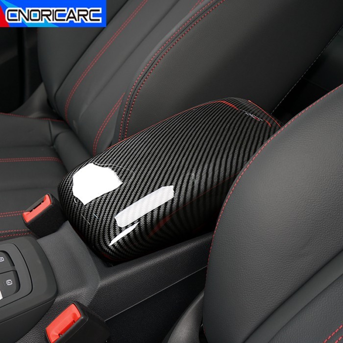 For Audi Q2 2018-2022 Car Accessories Console Stowing Tidying Armrest Box Panel Cover Decoration Tr