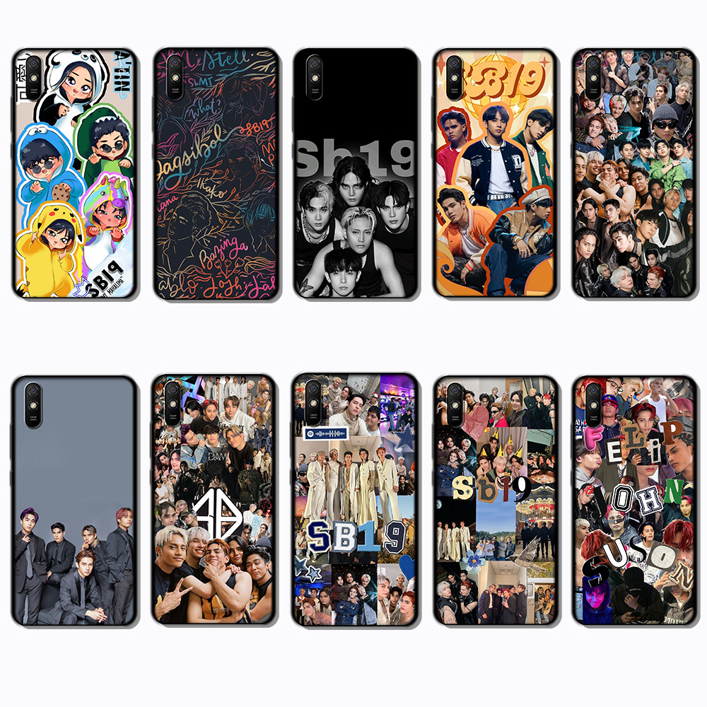 สําหรับ Xiaomi Redmi 6A 7A 8A 7 8 9 9A 9i 9C SB19 ขอบสีดําเต็มรูปแบบเคสโทรศัพท์ TPU | Defense Agains