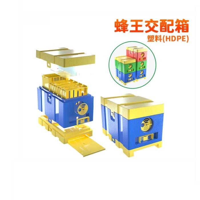 New Products in Bee Yi Bee Small Mini King Raising Plastic Bee Kit Beekeeping Tools Beehive Wholesa