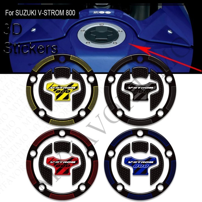 For Suzuki V-STROM 800DE VSTROM 800 DE V STROM 800DE Adventure Fuel Tank Sticker Moto Decals Sticke