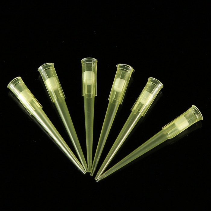 Lab 200ul l PP Plastic Pipette Filter Tips With Sand Core Filter For Dispensers Filter Tips Univers