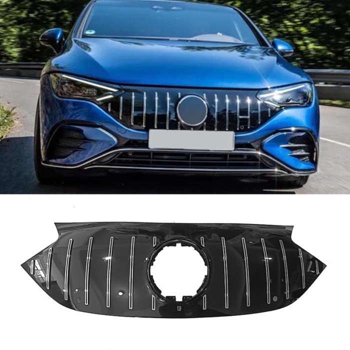 Car Front Grille Bumper Grill For Mercedes-Benz EQE-Class W295 V295 2022-2024 EQE350 EQE500 EQE53 G