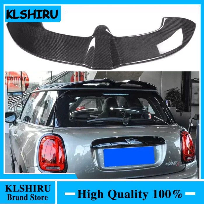 For MINI Cooper S 2.0T F56 F55 S JCW Spoiler High Quality FRP UNPAINTED / REAL CARBON FIBER 2013-20
