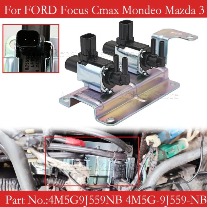 4M5G9J559NB  Air Intake Manifold Vacuum Solenoid Valve 4M5G-9J559-NB BS7E-9J559-AA For FORD Focus C