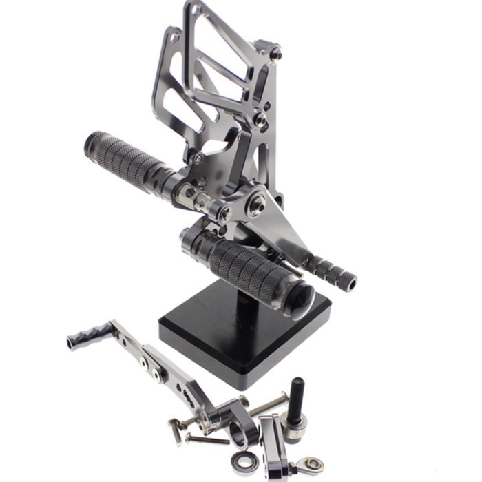 For SUZUKI GSXR1000 GSXR 1000 K9 K11 2009-2016 2015 Aluminum Alloy Motorcycle Rearset Footrest Foot