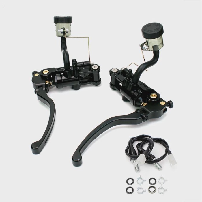 19rcs Radial Mounting Brake Clutch Pump Forged Aluminum Master Cylinder Perch Clutch for Cafe Racer