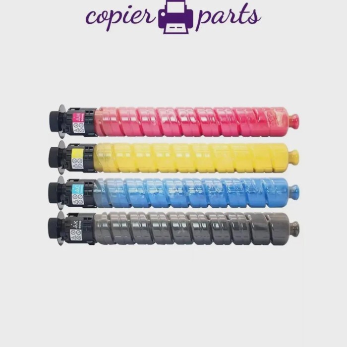 Copier Toner Cartridge For Use in Ricoh MP C2003 C2503 C2004 C2504 C3003 C3503 C4503 C5503 C6003 C3