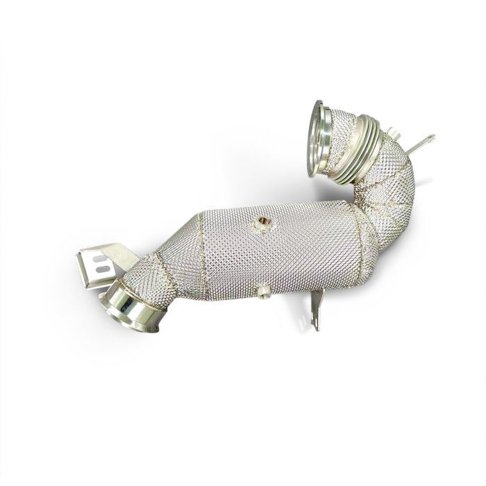 Downpipe for Mercedes Benz AMG GT53 GLE53 E53 3.0T Direct Down Pipe Catalytic with Heat Shield Perf