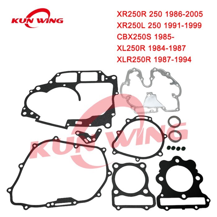 Engine Completed Full Gasket Set for Honda XR250 XR250R XR250L XL250R XLR250R XR XLR 250 Motorcycle