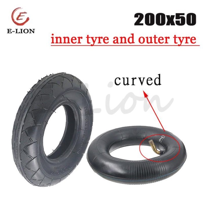 200X50 8 inch Mini Electric Scooter tube tyre inner outer tyre 8inch Ountain Scooter Bike E-bike