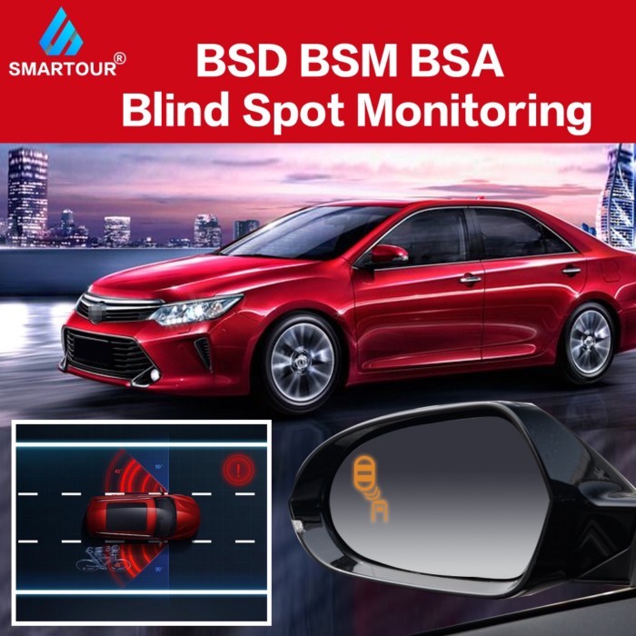Smartour For Toyota Camry 2012-2016 Car BSD BSA BSM Blind Spot Detection Driving Warning Safety Rad