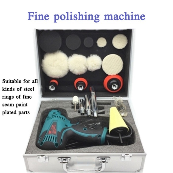 Car waxing machine 220V waxing tool fine polishing machine household glazing machine beauty tool fl