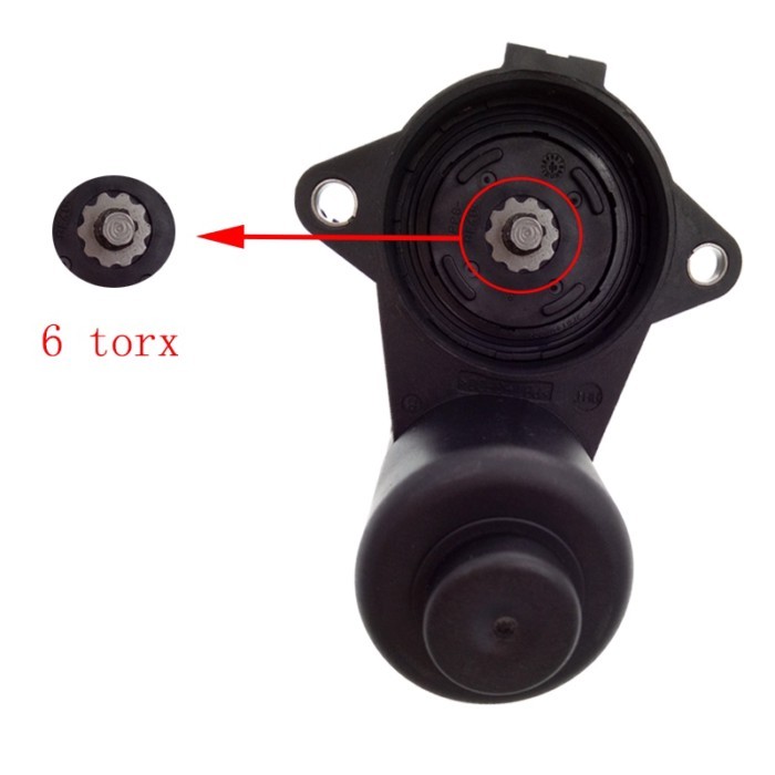 12/ 6 Teeth Electronic Parking Brake Caliper Servo Motor 4F0998281B 4F0 998 281 for Audi- A6 C6 200