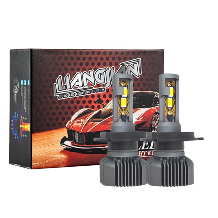 automotive accessories car led headlight super bright h1 h4 h7 9003 9005 led headlight bulb