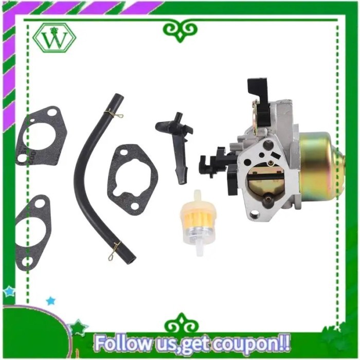 AC34-Carburetor Carb For Honda GX340 GX390 GX420 188F 190F 11HP 13HP Generator Engine 16100-ZF6-V01