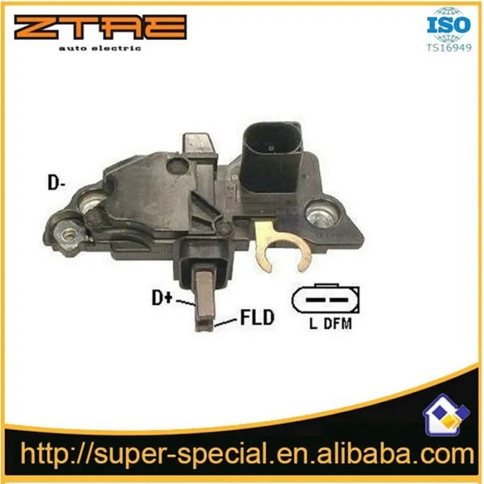 ALTERNATOR VOLTAGE REGULATOR For IB225 F00M145350 F00M145225 F00M144136 F00M145209 VR-B254 90A 140A