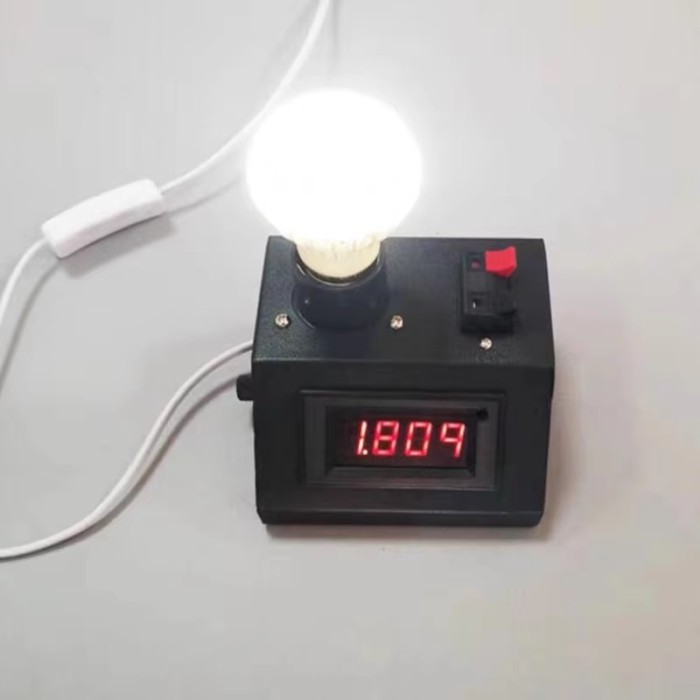 Power Tester, Current and Voltage Test Chamber Supports Various LED Light Types, LED Light Tester22