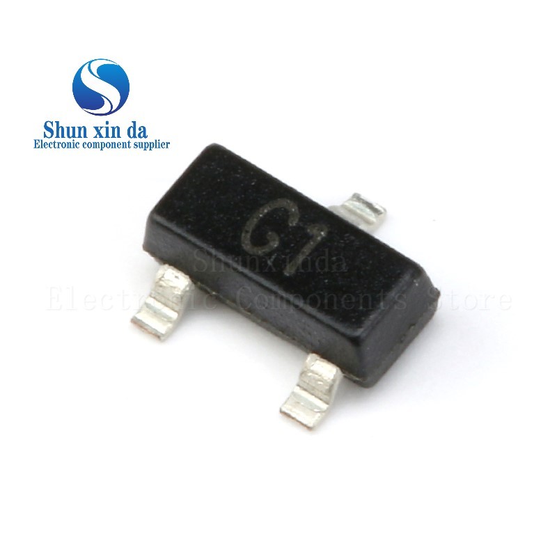 100PCS 2N5401 2N5551 MMBT5401 MMBT5551 2L G1 TO92 SOT23 NPN 160V 150V 600mA 5401 5551 DIP SMD ทรานซิ