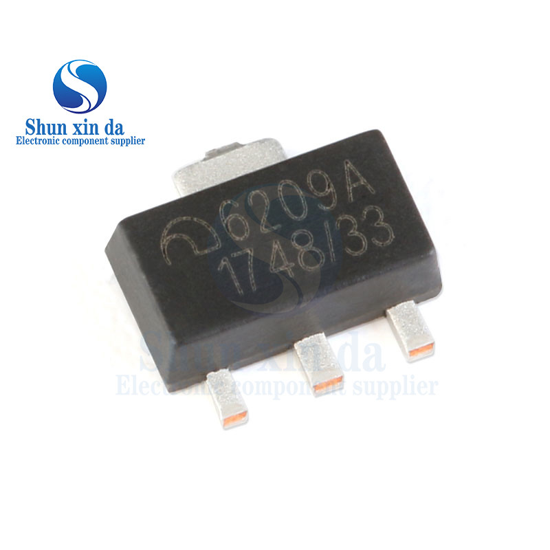 10pcs ME6209A ME6209A33M3G V1RC SOT23 3.3V 2% พร้อมขาตั้งแรงดันไฟฟ้า 18V Low Dropout Linear Regulato