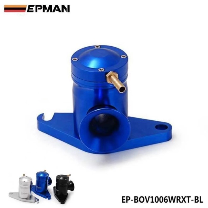 Bolt-On Top Mount Turbo BOV Blow Off Valve For Subaru 02-07 for WRX STI EJ20/EJ25 color Silver,blue