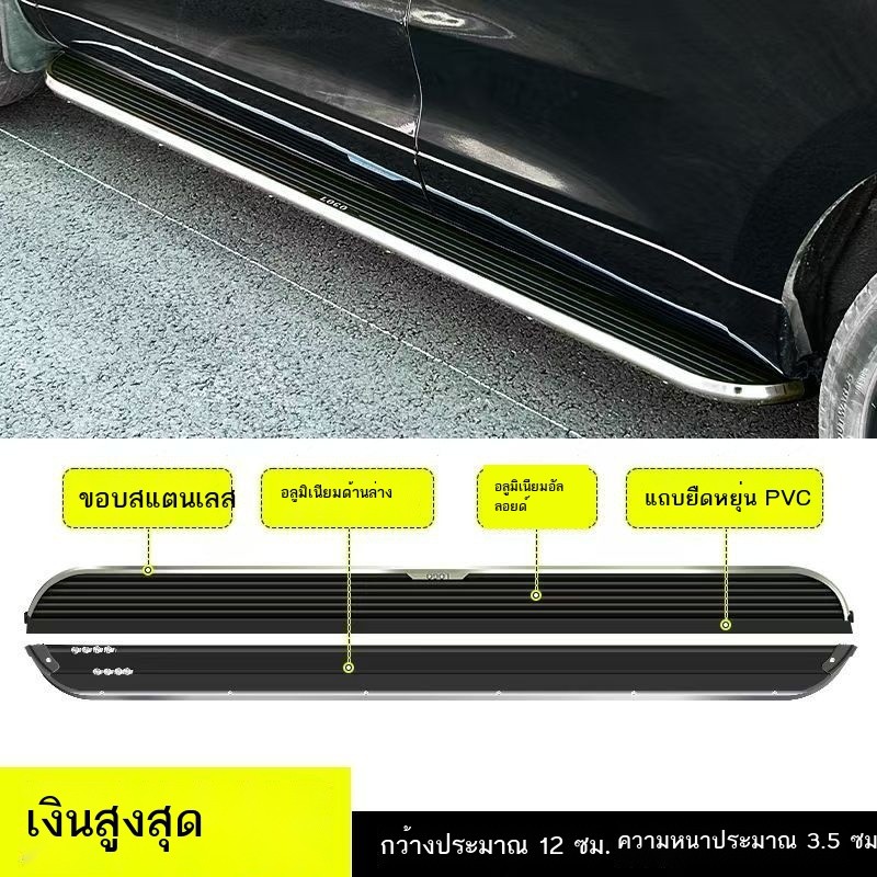 【CHANGAN DEEPAL G318/S07/S09】 คันเหยียบด้านข้างรุ่น Changan Deep Blue S07 แบบขยาย ความหนาและการขยาย