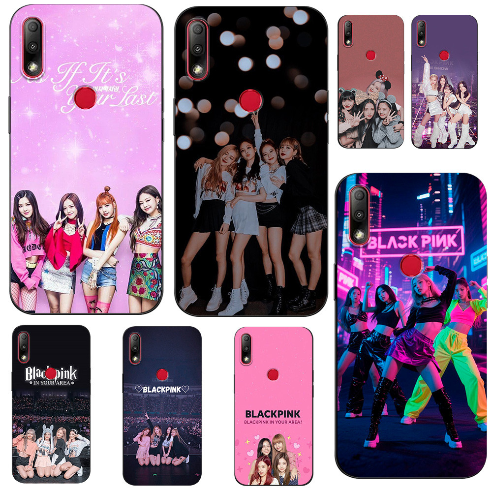 สําหรับ ASUS Zenfone max ZB634KL เคสโทรศัพท์ฝาหลังซิลิคอนสีดํา Tpu Jisoo Jennie Rose Lisa
