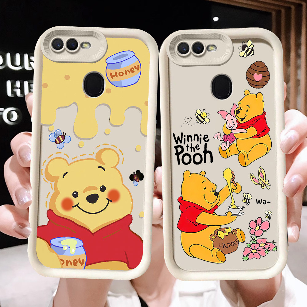 N-66 Winnie the Pooh Soft Casing สําหรับ OPPO A12 A5S F7 A11K A7 F5 A12s F9 Pro