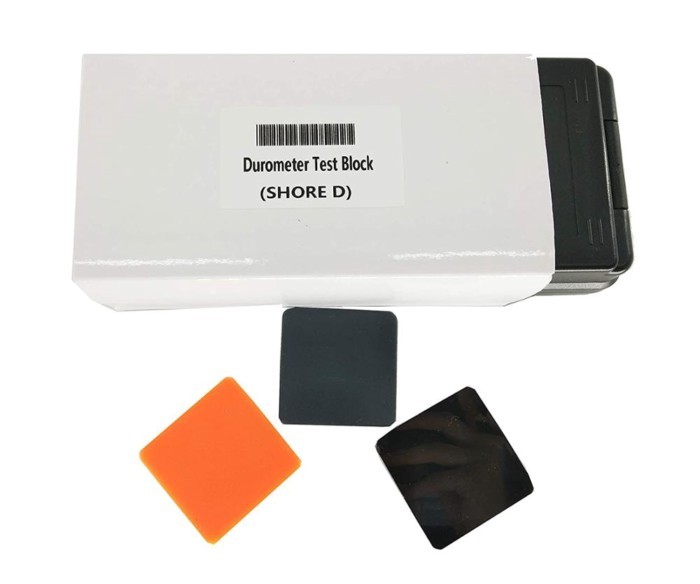 Shore D Durometer Tester Block Test Block Kit For Hard Rubber Hardness Measurment Plastics Duromete