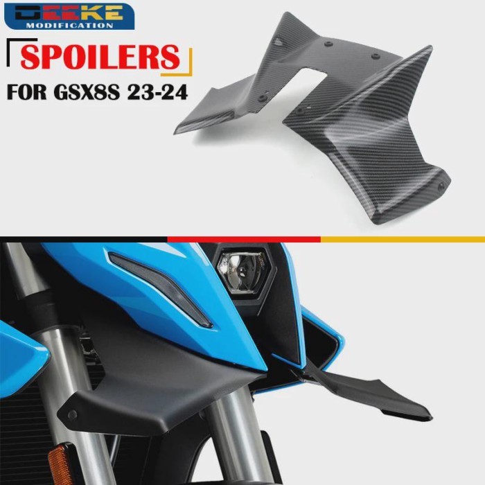 Lower Pressure Bare For SUZUKI GSX 8S GSX8S 2023 2024 Motorcycle Sport Downforce Naked Front Spoile