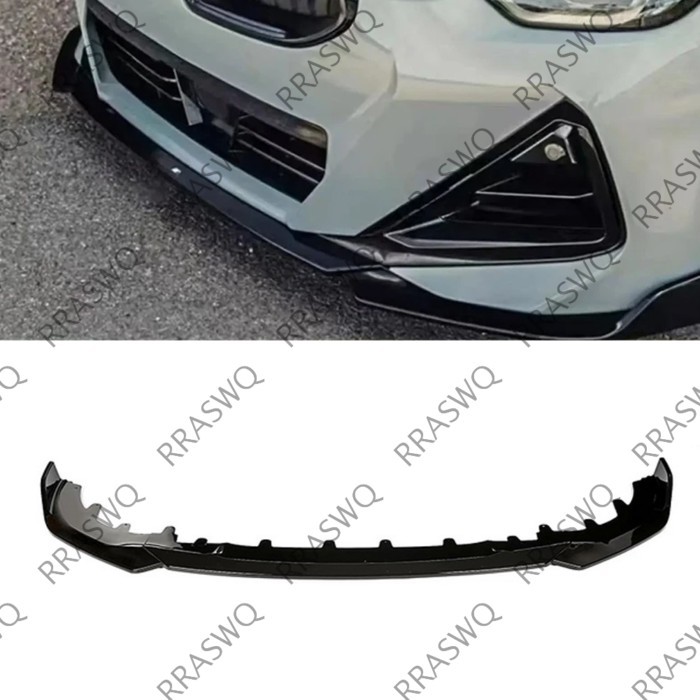 For Bmw G42 M Performance Style Front Bumper Splitter Lip Spoiler Diffuser 218i 220i 220d 230i M240