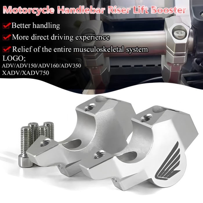 For Honda X ADV750 X ADV 750 ADV 150 160 350 ADV350 ADV160 ADV150 HandleBar Riser Clamp Extend Hand