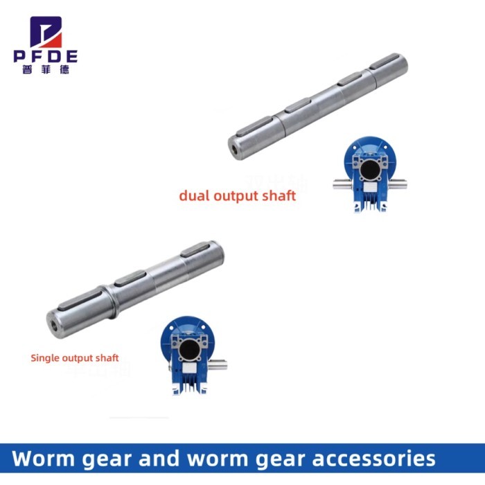 Worm Reducer NMRV040 14mm Input Shaft   Worm Gearbox Speed Reducer for Nema34  Motor