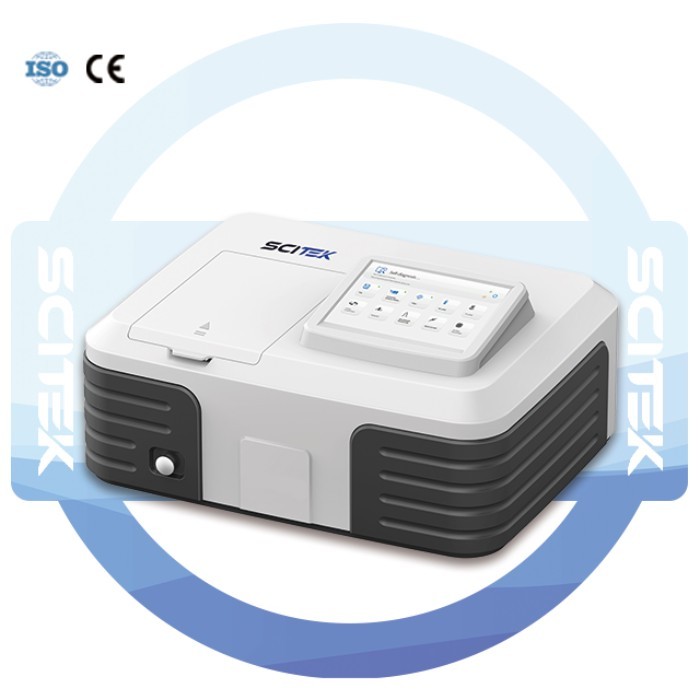 Double Beam Spectrophotometer 190-1100nm UV VIS Spectrophotometer