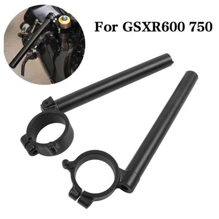 For Suzuki GSXR600 GSXR750 GSX-R 600 750 L1-L4 L5 K11 2011-2024 49mm Fork Tube Clip-On Handlebars H