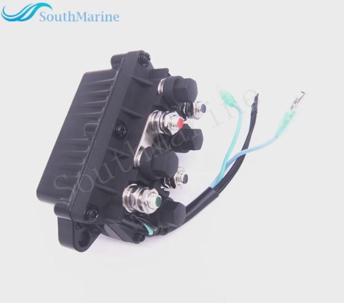 6H1-81950-00-00 6H1-81950-01-00 Boat Power Trim and Tilt Relay Assy for Yamaha 30 - 90hp Outboard E