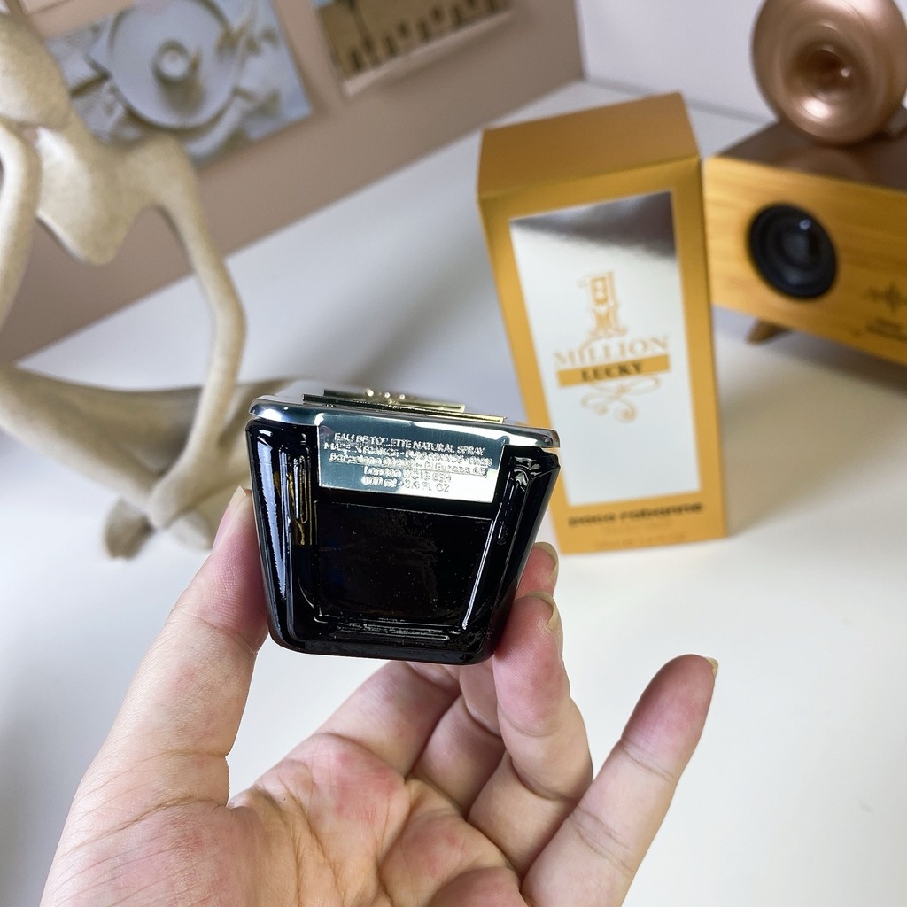 แฟชั่นขายตรง 55 Paco Lucky Million 2018 น้ําหอมผู้ชาย 100ml Rabanne 1 ล้าน Lucky, 2018 Attibute น้ํา