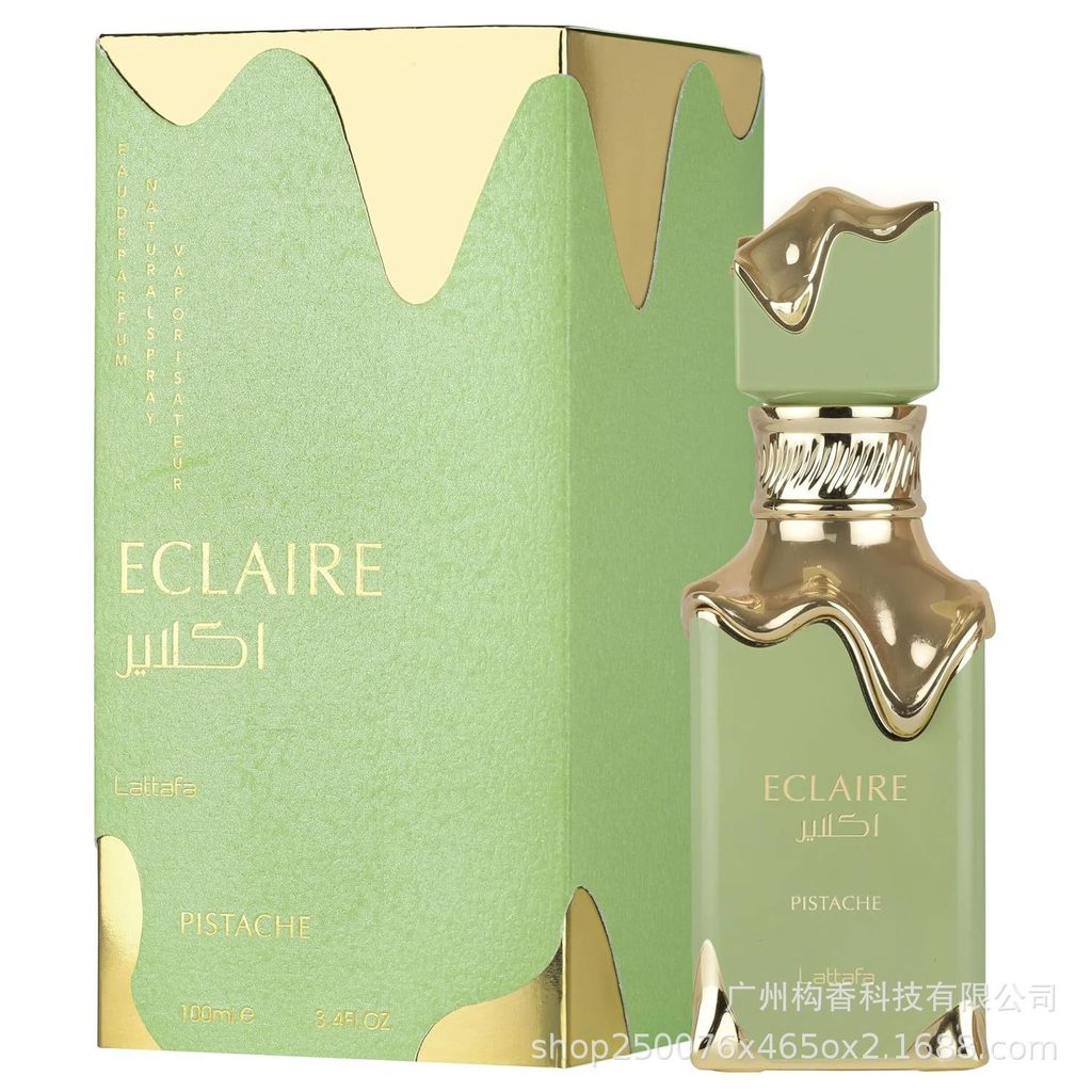 แฟชั่น ขายดี lattafa Eclaire Pistache Ice Cream Green Arabian Dibai Perfume
