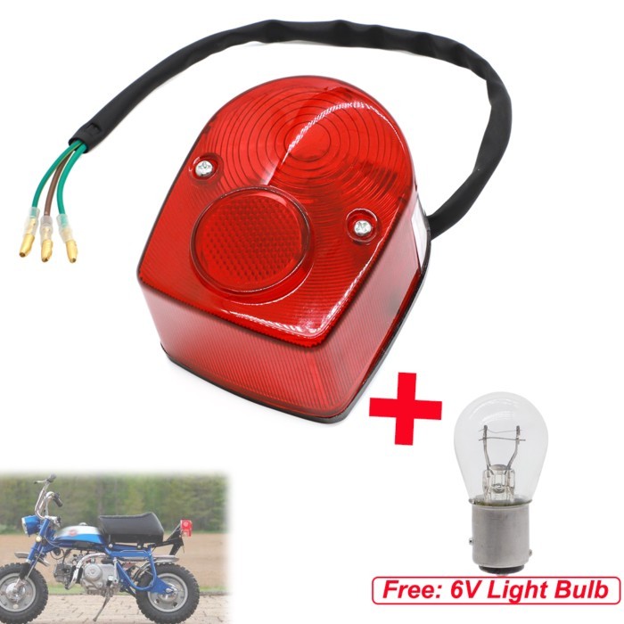 For Honda Z50 SL350 SL 70 90 100 125 175 350 CT70 SL70 SL90 SL100 SL125 SL175 Motorcycle Taillights