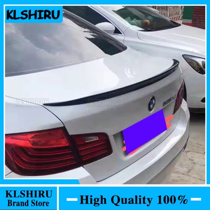 For BMW F10 F18 Spoiler ABS Material Car Rear Wing Primer Color Rear Spoiler for BMW M5 520i 528i 5