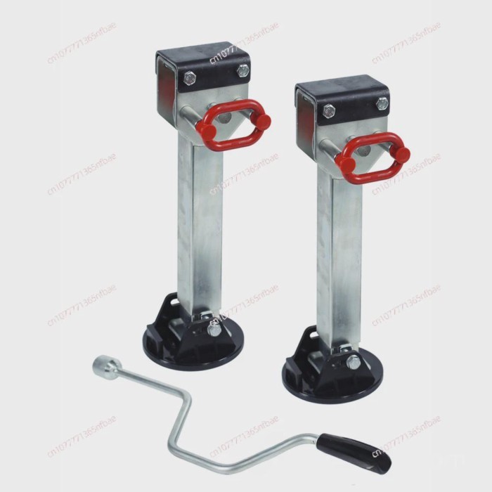 Trailer Jack 435~630mm Drop Down Caravan Parking Stabilser Legs Handler Motorhome Stands Corner Ste