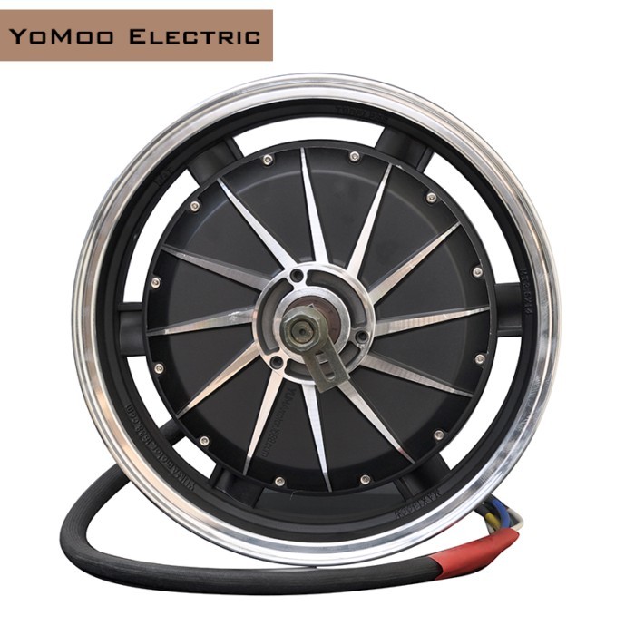 High Power YM HY260 14x3.5inch 4000W V2  Electric Motorcycle Hub YUMA Motor