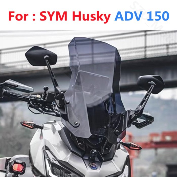 Windscreens For SYM Husky ADV 150 ADV150 150 ADV 150ADV Motorcycle Accessories Windshield Wind Defl