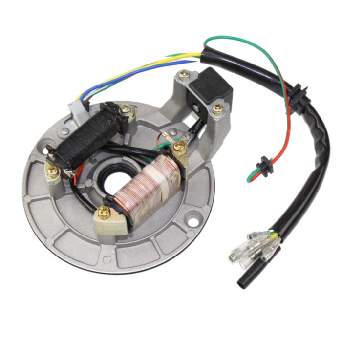 Motorcycle Stator Coil JH70 JH 70 Stator Plate Pickup Magneto Ignition Coil Rotor For Pit Bike 70cc