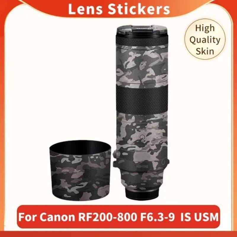 Decal Skin สําหรับ Canon RF 200-800 เลนส์กล้องสติกเกอร์ไวนิลห่อฟิล์ม Protector Coat RF200-800 200-80