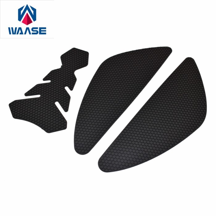 WAASE Tank Pad Protector Sticker Decal Gas Knee Grip Traction Pad Side For Kawasaki Z650RS Z 650 RS